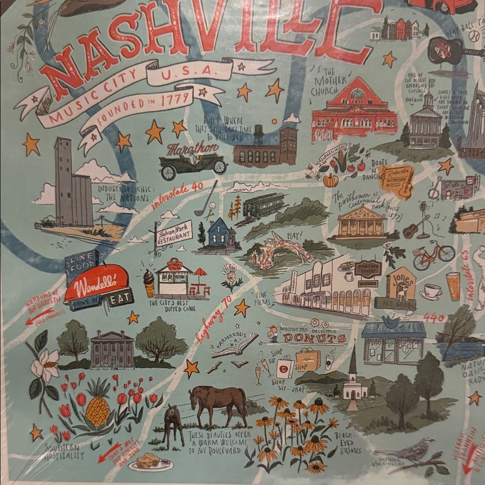True South Nashville 500 Puzzle 24x18 Sealed Box - Picture 3 of 5